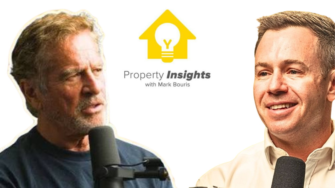 Tim Graham discussing real estate market updates on Property Insights with Mark Bouris